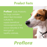 Proflora Probiotics for Dogs-Complete Gut Health & Immune Support. Easy to Use Digestive Multi-Strain Probiotics. Easier Diet Transitions, Healthier Skin & Coat & Helps Treat Diarrhea. 30 Packets.