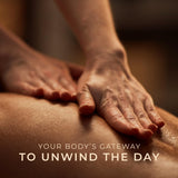 Gya Labs Destressing Massage Oil - Oils for Massage & Skin - Crafted with Lavender, Rose Otto, Rosewood, Myrrh, Jojoba & Argan Oils - (6.76 fl oz)
