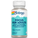 Solaray - Focus for Adults | 60 Capsules