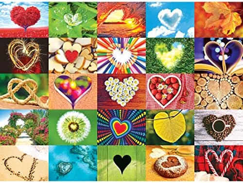 RoseArt - Kodak Premium Cork - Love is Everywhere - 1000 Piece Jigsaw Puzzle for Adults