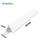 SnugStop The Original Bed Wedge | Gap Filler Between Your Headboard Mattress | Triangle Pillow Wedge | Bed Filler Wedge | Gap Headboard Filler | Gap Bed Stoppers | Don't Lose Your Pillow(Queen)