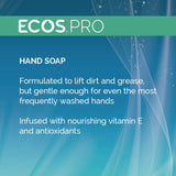 ECOS PRO Hand Soap Refill | Hypoallergenic | Unscented | Readily Biodegradable Formula | With Vitamin E & Antioxidants | Made In The USA | Free and Clear 1 GALLON/ 128 Fl Oz (Pack of 4)