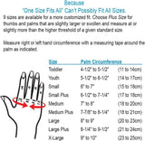 Comfort Cool Thumb CMC Restriction Splint, Left Medium Plus 7-7/8" to 8-1/4"