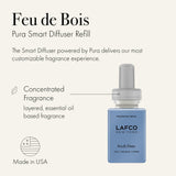 LAFCO New York Pura Smart Device Refill, Sea & Dune - Vial Delivers Up to 2 Weeks of Fragrance Life - Made in The USA