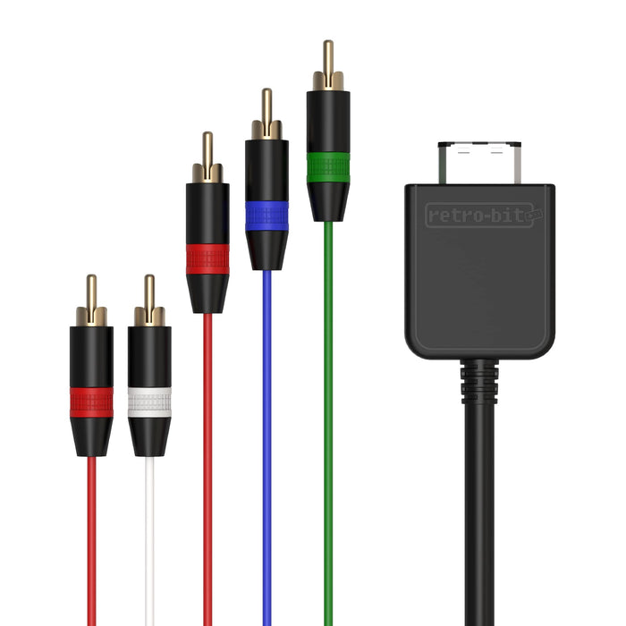 Retro-Bit Retro Prism Component Cable for Gamecube