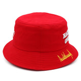 Trump 2024 45-47 MAGA Bucket Hats for Men Women,Donald Trump Bucket Hat Make America Great Again Baseball Caps 3D Embroidery MAGA Trump Hat