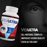 VisiUltra Eye Supplements for Adults - Best Capsules for Eye Health - Includes Vitamin & Mineral for Healthy Clear Vision - Capsules for Eyesight Improvement (3 Pack)
