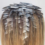 Framar Star Struck Silver Pop Up Hair Foil, Aluminum Foil Sheet, Hair Foils For Highlighting - 500 Foil Sheets