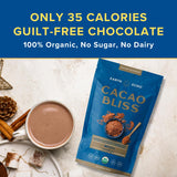 Earth Echo Cacao Bliss Unsweetened Organic Cacao Powder with Cinnamon, Turmeric, MCT Oil, and Lucuma Dairy-Free, Gluten-Free, Keto-Friendly Superfood Cocoa