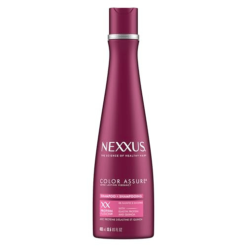 Nexxus Hair Color Assure Sulfate-Free Shampoo with ProteinFusion, For Color Treated Hair Color Shampoo 13.5 oz