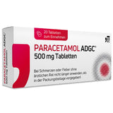 ADGC® Paracetamol Tablets - 500 mg - 20 Count