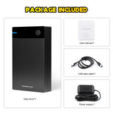 Kinhank 12T HDD Retro Gaming Hard Drive with 96000+ Classic Games, Include 6000+ 3D Games, USB 3.0, 12tb External Portable Game Hard Drive Disk for Win 7/8/10/11