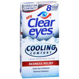 Clear Eyes Cooling Comfort Redness Relief Eye Drops, 3 Count