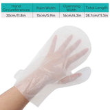 Segbeauty Paraffin Wax Liners, 200pcs Larger and Thicker Plastic Hand and Foot Bags, Plastic Paraffin Bath Mitt Glove and Sock Liners Paraffin Wax Mitts for Wax Treat-Ment Paraffin Machine