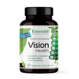 EMERALD LABS Vision Health - Premium Eye Health Supplement with Lutein, Zeaxanthin & Albion Chelated Zinc - Vegan & Gluten-Free - 60 Vegetable Capsules (30-Day Supply)