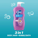 Dial Kids 3-in-1 Body+Hair+Bubble Bath, Lavender Scent, 24 fl oz (Pack of 4)