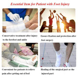 Post Op Shoe Broken Toe Open Walking Shoe Lightweight Surgical Foot Protection Cast Boot Adjustable Straps for Ankle Injures Support Bunion Hammertoe Post Surgery Brace Foot Fracture Orthopedic Shoe