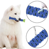 Dog Toothbrush Chew Toys, Dog Interactive Enrichment Toys Stick Bone for Small Breed Pet Puppy Gifts for Dental Oral Care Teeth Cleaner Self-Brushing Training Playing Chewing Cleaning