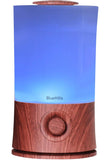 BlueHills Premium 2000 ML XL Essential Oil Diffuser Aromatherapy Humidifier for Large Room Home 40 Hour Run Huge Coverage Area 2 Liter Extra Large Capacity Diffuser Dark Wood Grain (E003)