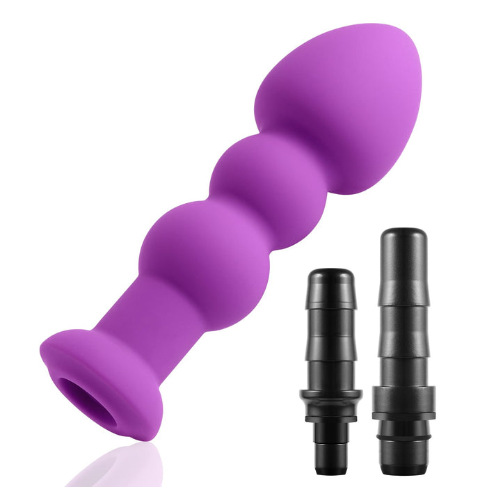 Purple Round Head Massage Gun Heads, Deep Tissue Massager Attachments, Portable Muscle Massage Gun Accessories for Back Neck Muscle Relieve,Head for Handheld Electric Body Muscle Massager