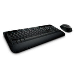 MICROSOFT Wireless Desktop 2000, Black - Wireless Keyboard and Mouse Combo with Comfortable Palm Rest.