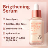 Madeca Derma Brightening Serum - Centella Asiatica, Fades Dark Spots & Brightens Skin Tone In 5 Days - With AHA, BHA, PHA and Vitamin C - Korean Skincare For All Skin Types - 1.69 fl oz