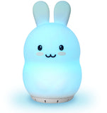 Mindfulness 'Breathing Bunny' | 4-7-8 Guided Visual Meditation Breathing | 3 in 1 Device with Night Light & Noise Machine for ADHD Anxiety Stress Relief Sleep - Gift for Kids Adult Women Men (Bunny)