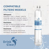 DRINKCLEAR Replacement for EDR3RXD1, 4396841, 4396710, Compatible with Kenmore 46-9083, 46-9030, 9030, 9083, T1rfkb1 Refrigerator Water, Pack of 3