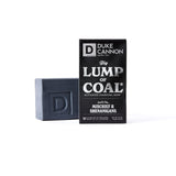 Duke Cannon Supply Co. Big Lump of Coal Soap Bar for Men Holiday Edition (Bergamot & Black Pepper Scent) Superior Grade, Extra Large, Paraben-free, All Skin Types, 10 oz (6 Pack)