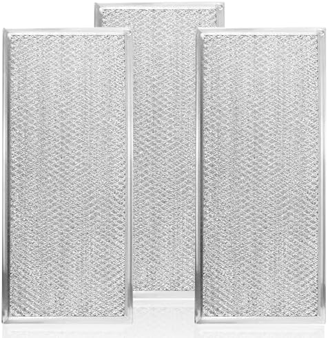 13x6 Range Hood Filter fit for Whirlpool Amana Maytag Kitchenaid Microwave Grease Filter Replacement W10208631A W10208631 prime&swift