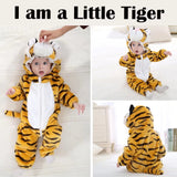 Baby Tiger Costumes Unisex Toddler Outfit Halloween Dress Up Romper 30-36 Months