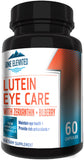 Newly Improved Super Strength Eye Care Formula - Highest Pharmaceutical Grade Lutein, Zeaxanthin, Bilberry - Greatest bioavailability – Rich Antioxidants - Works synergistically for Optimum Results