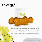ThorneVET Canine Basic Nutrients – Multivitamin Support for Dogs, 90 Soft Chews