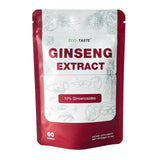 ECO-TASTE Ginseng Root Extract Powder-Korean Panax for smoothies, coffee or drinks, 10% Ginsenosides, 60g (60 servings)