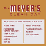 MRS. MEYER'S CLEAN DAY Hand Soap, Made with Essential Oils, Apple Cider, 12.5 Fl Oz (Pack of 3)