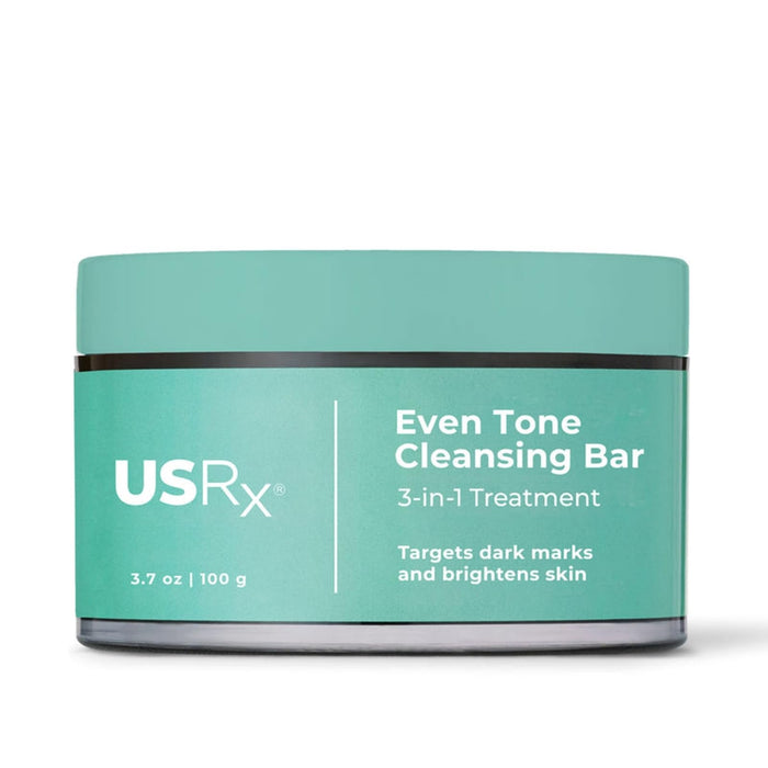 Urban Skin Rx® Even Tone Cleansing Bar | 3-in-1 Daily Cleanser, Exfoliator, and Brightening Mask Helps Diminish Uneven Skin Tone, Formulated with Kojic Acid, Azelaic Acid, and Niacinamide | 3.7 Oz