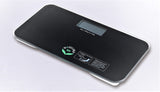 NewlineNY SBB0718M-NYBK Step-On Mini Travel Bathroom Scale, Cool Black