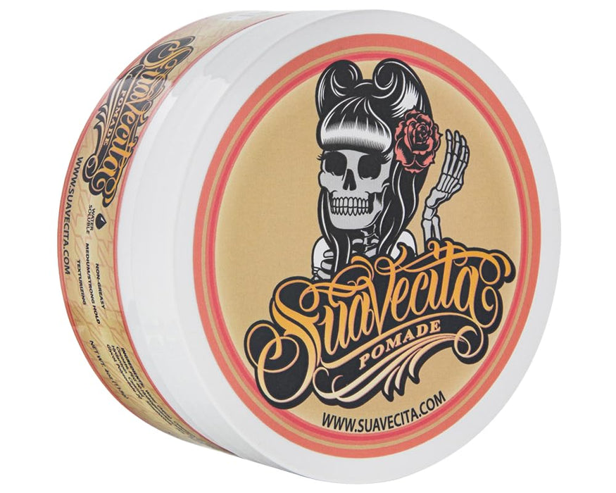 SUAVECITO Pomade for Women. Original Hold Hair Styling Pomade for Flyaway Hairs (4 oz)