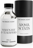 The Magic Scent "Mahogany & Teakwood" Oils for Diffuser - HVAC, Cold-Air, Ultrasonic Diffuser Oil - HVAC scents Inspired by Abercrombie & Fitch - Essential Oils for Diffusers Aromatherapy (200ml)