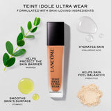 Lancôme Teint Idole Ultra Wear Buildable Full Coverage Foundation - Longwear & Waterproof - Natural Matte Finish - 215C (Light Skin with Cool/Pinky Undertones), 1 Fl Oz