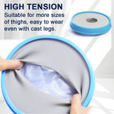 Bukihome Shower Watertight Foot Protector, Adult Leg Cast Covers, Extra Large Capacity Adult Thigh Tension & Super Waterproof Leg Protector, For Thigh size 21.65-23.23 inches