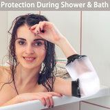 CE Approved PICC Line Arm Cover Waterproof Cast Protector for Bath Shower Injured Arm Covers Protector Wound Cover for Shower Adult Arm Elbow Sleeve Arm Waterproof Cover Cast and Dressing Protector