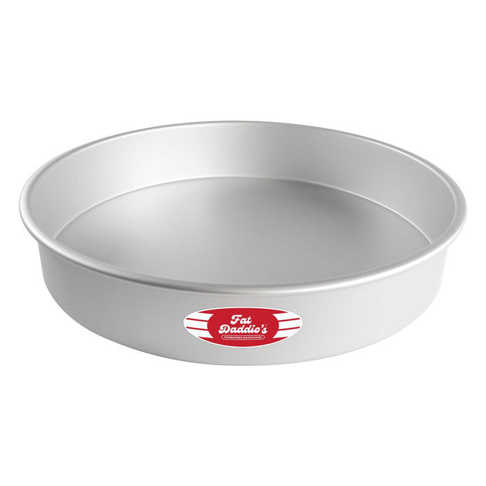 Fat Daddio's Round Cake Pan, 16 x 3 Inch, Silver