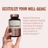 Live Conscious Beyond Hormone Holistic Hormone Balance for Women a DIM w/Myo-Inositol & D-Chiro-Inositol Supplement - Promotes Healthy Estrogen Balance for Women - Everyday PMS Support - 90 Ct.