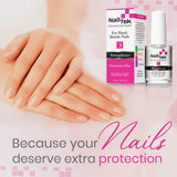 Nail Tek Protection Plus 3, Nail Strengthener for Hard and Brittle Nails, Prevent Nails From Cracks, Chips, and Unsightly Ridges, 0.5 oz, 2-Pack