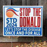 Anti Trump Yard Sign | 2024 Presidential Election | Home Based Family Business