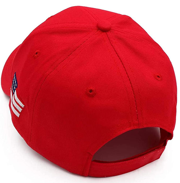 Engmoo Trump 2024 Hat Keep America Great Take America Back Hat with USA Flag Embroidery Adjustable Baseball Cap