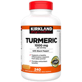 Just Grown Turmeric 1000 mg., 240 Capsules (1 pack)