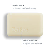 Beekman 1802 Goat Milk Body Soap Bar, Lavender - Scented - 9 oz - Nourishes, Moisturizes & Hydrates - 100% Vegetable Soap with Lactic Acid - Good for Sensitive Skin - Cruelty Free