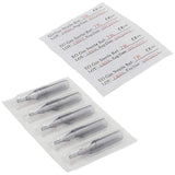 Disposable Tattoo Tips - Autdor 100PCS Disposable Tattoo Tips Assorted for 3RL 5RL 7RL 9RL 3RS 5RS 7RS 9RS 5M1 7M1 Tattoo Needles Round Flat/Magnum Plastic Tattoo Tips for Tattooing